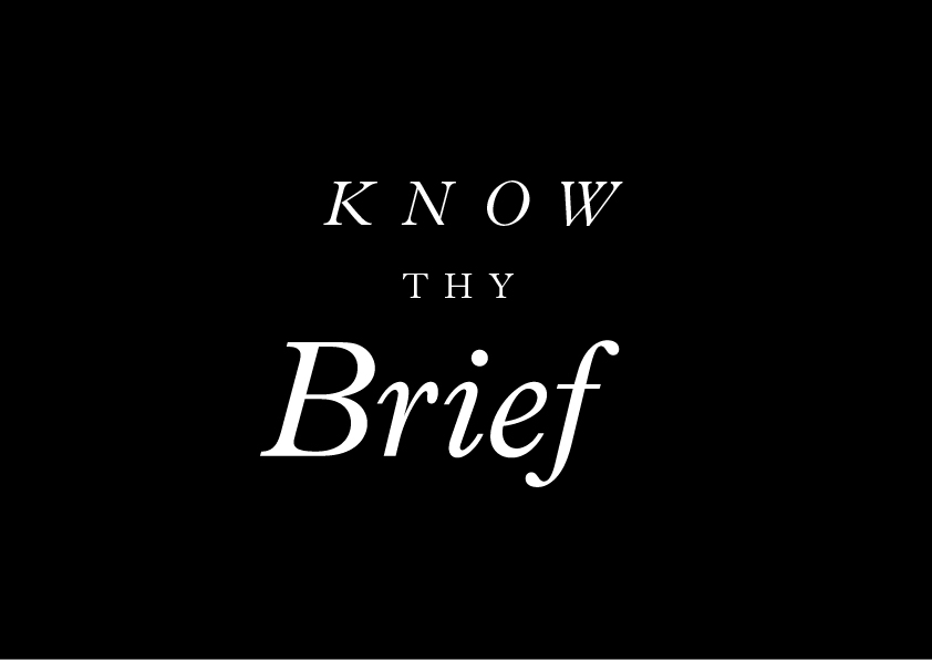 The importance of a creative brief